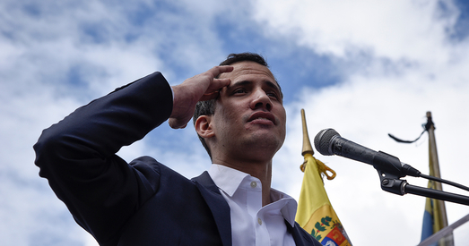 Еўрапарламент прызнаў Гуайда законным прэзідэнтам Венесуэлы