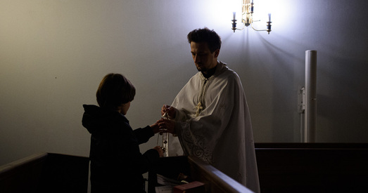 Беларускія праваслаўныя Вільні адсвяткавалі Нараджэнне Хрыста разам з большасцю хрысціян свету