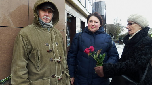 Святлана Каваленка (у цэнтры) Святлана Каваленка (у цэнтры)