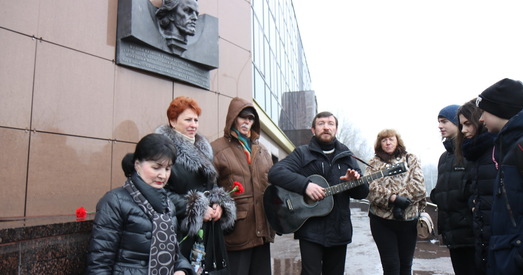 Улады і грамадскія актывісты разам адзначылі народзіны Кастуся Каліноўскага (фота, відэа)