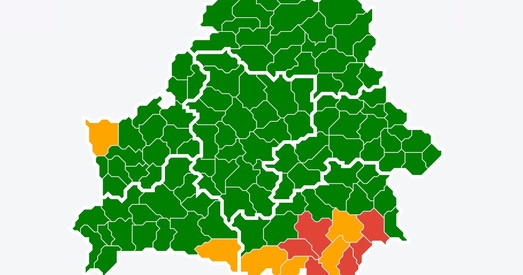 На поўдні Гомельскай вобласці забаранілі наведваць лясы