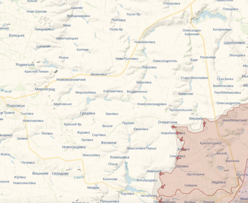 Расія нарошчвае наступ на ўсходзе. Карта: DeepState Расія нарошчвае наступ на ўсходзе. Карта: DeepState