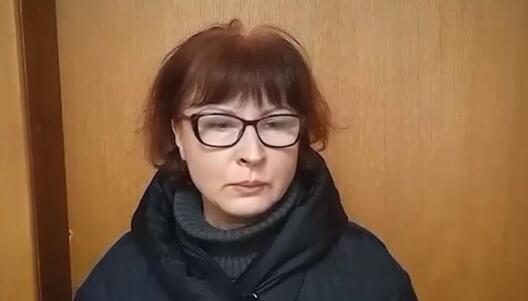 Святлана Хромава. Скрыншот з відэа Святлана Хромава. Скрыншот з відэа