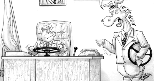 Адной дарогай, але ў розныя бакі