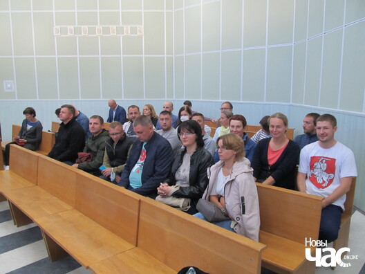 29 верасня. У зале пасяджэнняў Кобрынскага суда 29 верасня. У зале пасяджэнняў Кобрынскага суда
