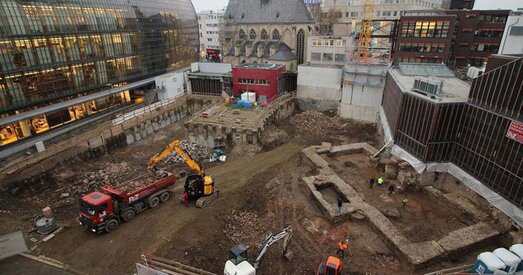 У Кёльне археолагі раскапалі падмурак старажытнай бібліятэкі на тэрыторыі Германіі