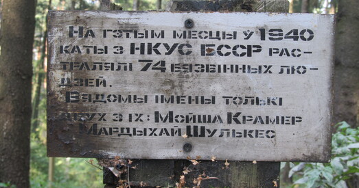 Украінцы заклікалі бараніць Курапаты ад рэстарацыі «Паедзем, паядзім»