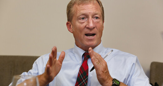 Мільярдэр Том Стаер пачаў кампанію за імпічмент Трампу