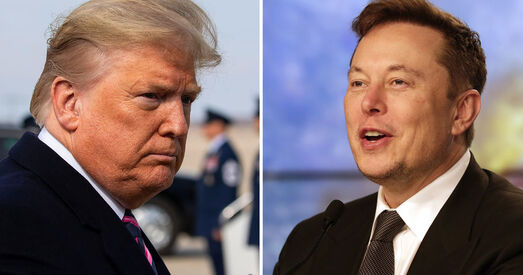 Маск разблакаваў акаўнт Трампа ў Twitter