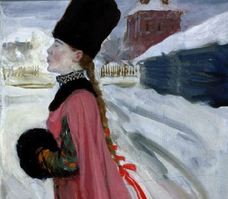 Маскоўская жанчына ў бялілах Маскоўская жанчына ў бялілах