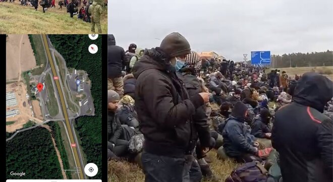 Літва накіроўвае войскі да польска-беларускай мяжы Літва накіроўвае войскі да польска-беларускай мяжы