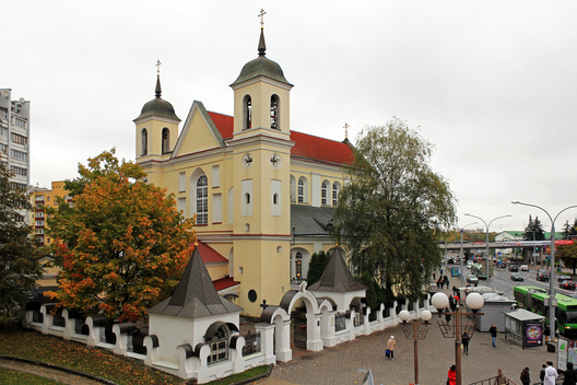 Сабор святых Пятра і Паўла ў. Мінску. Фота wikipedia. Сабор святых Пятра і Паўла ў. Мінску. Фота wikipedia.