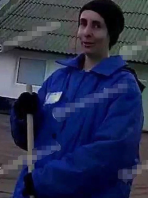 Наста Лойка. Фота з ТГ-канала сілавікоў Наста Лойка. Фота з ТГ-канала сілавікоў