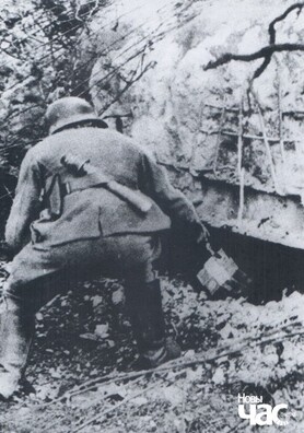 Нямецкі сапер ля савецкага ДАКу Нямецкі сапер ля савецкага ДАКу