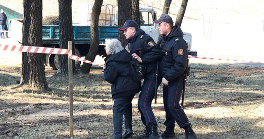 Севярынец, Дашкевіч, Багінская: працягваюцца затрыманні абаронцаў мемарыяла ў Курапатах