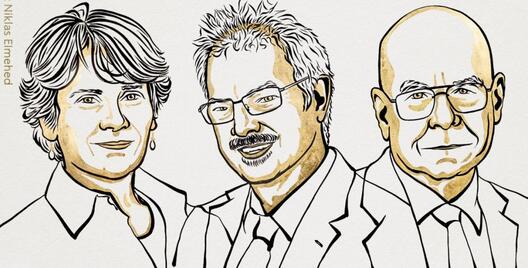 Лаўрэаты сёлетняй Нобелеўскай прэміі па хіміі Каралін Бертоцы, Мортэн Мелдал і Бары Шарплес Лаўрэаты сёлетняй Нобелеўскай прэміі па хіміі Каралін Бертоцы, Мортэн Мелдал і Бары Шарплес