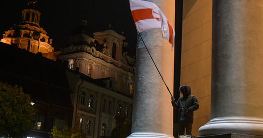 Беларусы зладзілі Ноч расстраляных паэтаў у Вільні (фота)