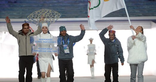 Расіі дазволілі выкарыстоўваць два з трох колераў нацыянальнага сцяга на Алімпіядзе