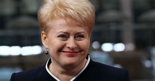 СМІ: Экс-прэзідэнтка Літвы Даля Грыбаўскайтэ можа ўзначаліць NATO