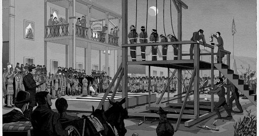 Пакараныя паўтара стагоддзя назад шэсць індзейскіх правадыроў прызнаныя невінаватымі