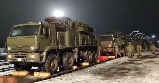 Расія перакінула ў Беларусь комплексы СПА «Панцыр-С»