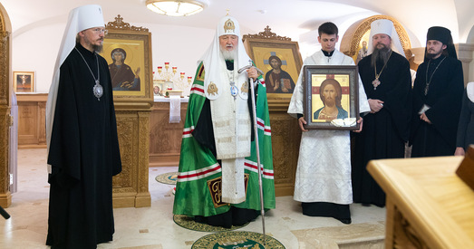 Патрыярх Кірыл 4 чэрвеня прыехаў з візітам у Мінск.