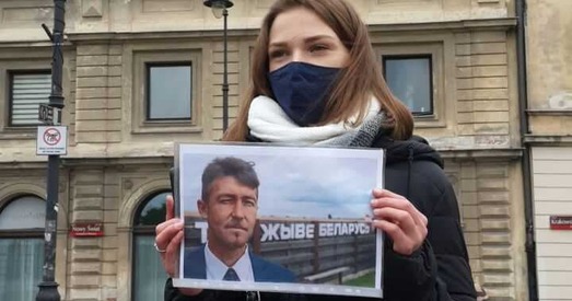 У Варшаве адбыўся пікет жалобы і салідарнасці