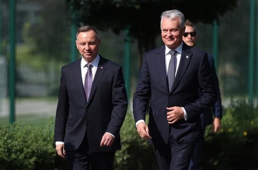 Анджэй Дуда і Гітанас Наўседа Анджэй Дуда і Гітанас Наўседа