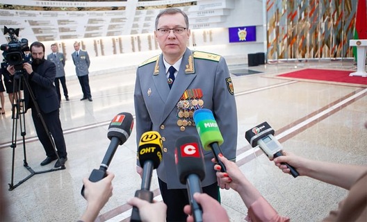 Андрэй Швед. Фота з тэлеграм-канала Генеральнай пракуратуры Андрэй Швед. Фота з тэлеграм-канала Генеральнай пракуратуры