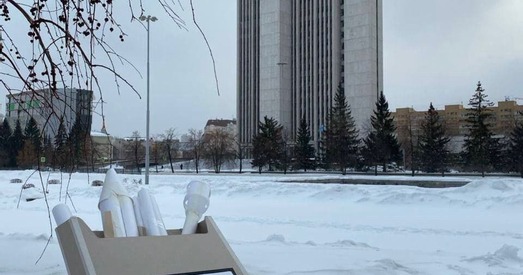 У Екацерынбургу з'явілася антываенная інсталяцыя (фотафакт)