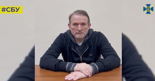 Мядзведчук папрасіў абмяняць сябе на жыхароў Марыупаля