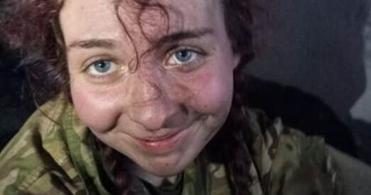 Украінская дзяўчына знайшлася ў палоне