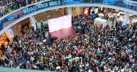 У мінскім «Дана Мол» упаў ліфт