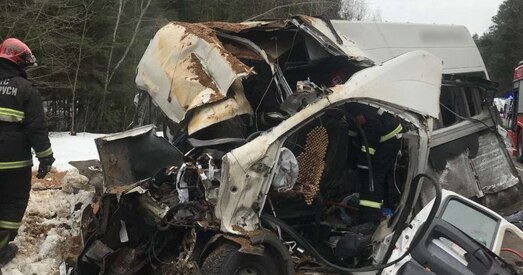 Крывавы панядзелак: 11 загінулых, 9 у бальніцы ў выніку жудаснай аўтааварыі каля Смалявічаў