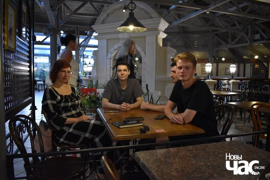 Беларускі размоўны клуб у Кіеве, жнівень 2023. Фота аўтара Беларускі размоўны клуб у Кіеве, жнівень 2023. Фота аўтара