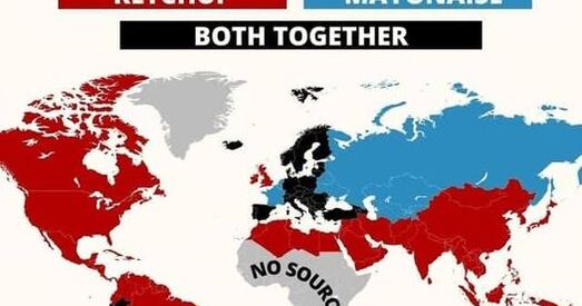 Цікавыя карты — незвычайны погляд на звыклыя тэмы. Імены дзяўчынак, жыхары сталіцы, маянэз і кетчуп