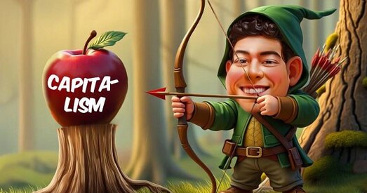 Справа Луіджы Манджоне ў карыкатурах