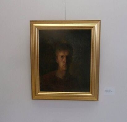 Сяргей Пісарэнка. Аўтапартрэт. Сяргей Пісарэнка. Аўтапартрэт.