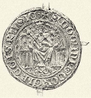 Пячатка Юрыя ІІ. Крыніца: wikipedia.org Пячатка Юрыя ІІ. Крыніца: wikipedia.org