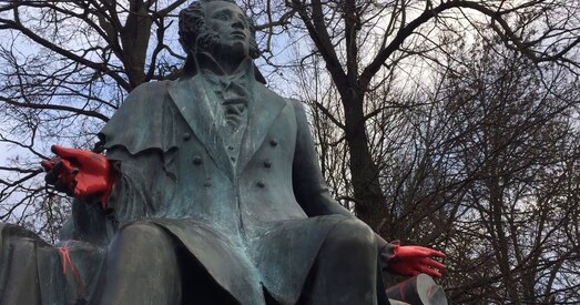 Чаму ўкраінцы патрабуюць прыбраць помнікі Пушкіну?