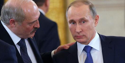 Аляксандр Лукашэнка і Уладзімір Пуцін. Фота: ТАСС Аляксандр Лукашэнка і Уладзімір Пуцін. Фота: ТАСС