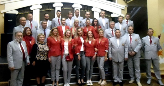 Беларускіх дэфлімпійцаў прывіталі ў сталіцы