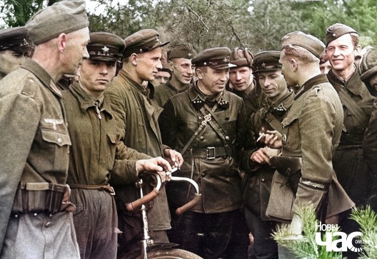 Савецкія і нямецкія вайскоўцы ў Польшчы, верасень1939-га Савецкія і нямецкія вайскоўцы ў Польшчы, верасень1939-га