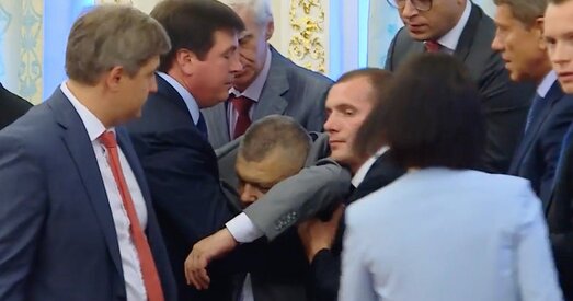 Украінскі чыноўнік, які самлеў перад Лукашэнкам, дагэтуль у рэанімацыі