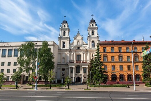 Архікатэдральны касцёл Найсвяцейшай Панны Марыі ў Мінску. Фота: Яндэкс.Мапы Архікатэдральны касцёл Найсвяцейшай Панны Марыі ў Мінску. Фота: Яндэкс.Мапы