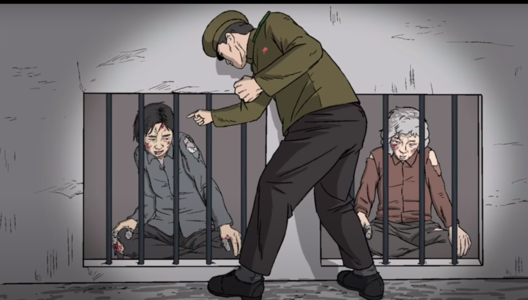 Скрыншот з відэа Detained in North Korea ад Human Rights Watch Скрыншот з відэа Detained in North Korea ад Human Rights Watch