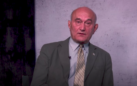 Зянон Пазьняк, скрыншот з відэа Зянон Пазьняк, скрыншот з відэа