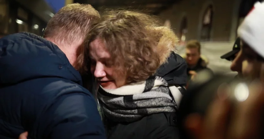 Паліна Шарэнда-Панасюк уз'ядналася з сям'ёй у Вільні