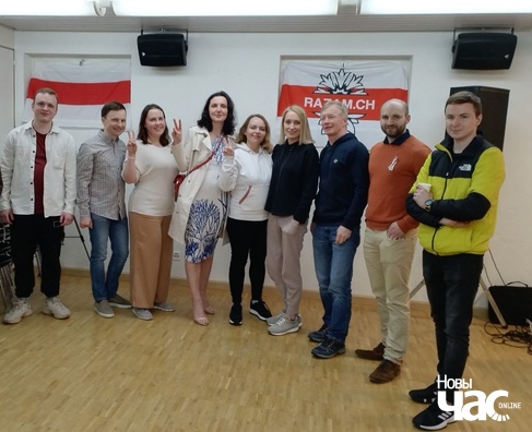 Беларусы Швейцарыі святкавалі Дзень Волі Беларусы Швейцарыі святкавалі Дзень Волі