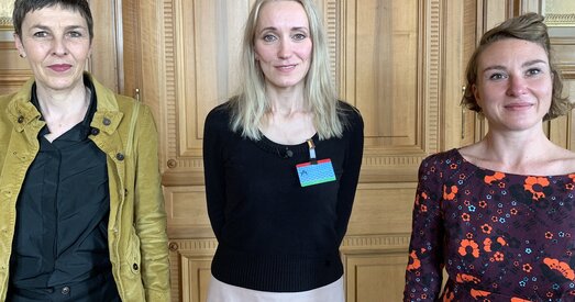 Наталля Хершэ наведала парламент Швейцарыі